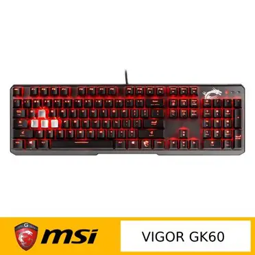 MSI 微星 Vigor GK60 CL TC 電競鍵盤