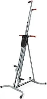 Foldable Vertical Climber, Stair Stepper with Smart LCD Counter, Height Adjustable, 330LBS Loading Capacity, Portable Home Workout Equipment