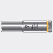 Wera 004504 Deep Socket, 7.0 x 1/4"