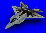 King Raptor Command Conquer Aircraft Mahogany Kiln Dry Wood Model Small New