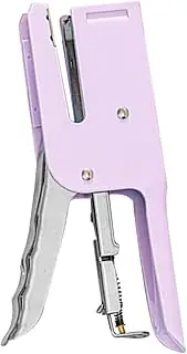 VILLFUL Compact Hand Stapler Reusable Metal File Stapler Macaron Color for Office Use Portable Design for Easy Binding