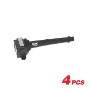 4 x NGK Ignition Coils for Nissan Tiida C11 X-Trail T31 1.8L 2.0L DOHC MPFI 16V
