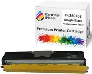Black Compatible Toner Cartridge for OKI 44250708 (2,500 Pages) for OKI C110 C130n MC160n