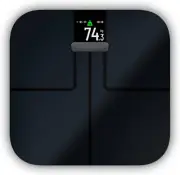 Garmin Index S2, Smart Scale with Wireless Connectivity, Measure Body Fat, Mu...