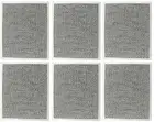 (6) Replacement Charcoal Range Hood Filters for Broan/Nutone 97007696