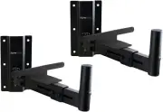 Gator Frameworks Adjustable Studio Speaker Wall Mount; Fits Both 38mm and 35m...