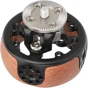 Enhanced Stability, Quick Assembly - Wheel Side Handle for DSLR Camera Cage, Easy Installation
