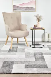 Broadway Version Mushroom Grey Rug