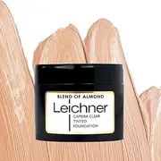 (Almond) - Leichner Camera Clear Tinted Foundation Pot Almond 30 ml