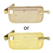 Thin Money Belt Secure Travel Money Belt Bag Wallets for Adult