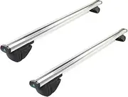 2PCS 120/130Cm Universal Waterproof Luggage Support Fit for SUV Roof Rack Auto Accessories.(2PCS 120cm White)