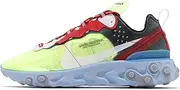 [Nike] Men's React Element 87 Undercover, Volt/University RED-Black