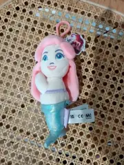 Smiggle Disney Princess Little Mermaid Ariel Clip on Plush Keyring Keychain