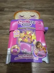 Eggy Bear! New Sealed Cookeez Makery Toasty Treatz Toaster Plush
