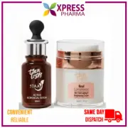 Thin Lizzy 57AA Active Botanical Serum with 8N1 Anti Aging Cream Combo