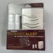 IQ America Entrance Alert WD5080A Wireless Open Door Sensor Plug In Home Alarm
