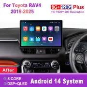 13.1 inch Screen Android Car Radio For Toyota RAV4 2019-2025 Carplay Head Unit