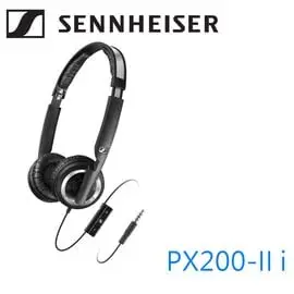 東京快遞耳機館 實體店面最安心 SENNHEISER PX200 IIi PX-200 IIi 可折疊耳罩耳機 IOS線控