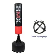 Free Standing Punching Bag 172cm Boxing Spring Dummy Kick Punch Stand Home Gym N
