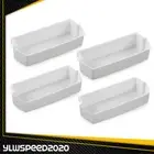 4PCS White Shelf Bin For Kenmore Whirlpool Refrigerator 218719 #218717 1156713