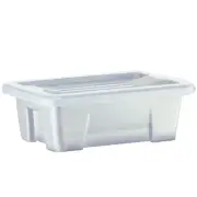 Italplast Storage box With Lid - 1 Liter Container W/ Carry Handles