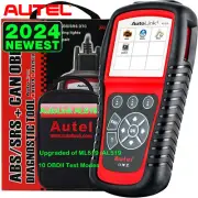 Autel AutoLink AL619 OBD2 Scanner SRS Airbag Scan Tool Turn Off ABS AUS