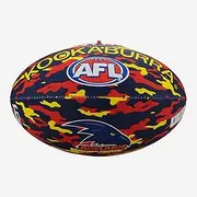 Adelaide Crows AFL Footy Camo Synthetic Football Size 5