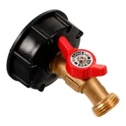 IBC Tank Adapter IBC Tote And Water Faucet 1/4 Inch To 1/2 Inch Ton Barrel