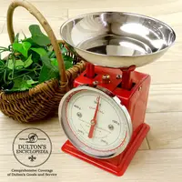 在飛比找蝦皮購物優惠-復古磅秤 500g Dulton Diet Scale 紅色