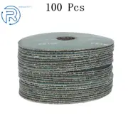 100 Piece 4.5"×7/8" 36 Grit Zirconia Resin Fiber Disc Grinding & Sanding Discs