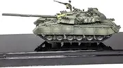Simulation Armored Vehicle Model 1:72 Russian T-80U Main Battle Tank Model