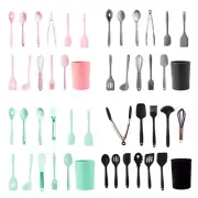 12 Pcs Spatula Set Rubber Spatula BPA Nonstick Cooking