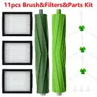 11 Pcs For iRobot Roomba i7 i8 i7+/Plus e5 e6 e7 Replacement Parts Rolling Brush