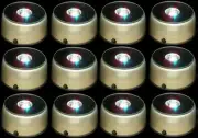 12x 3D Crystal Glass LED Rotating Electric Light Stand Display Bases Wholesale