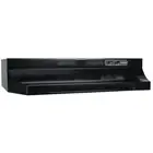 Non Vented Range Hood Black 30 in. 2 Fan Speeds Light Switch Oven Stove Filters
