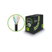 SERVEREDGE CAT6 305m Network Cable - UTP Solid PVC 23AWG - BLACK