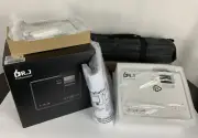 New DR. J Professional HI-04 Mini Outdoor Movie Projector & 100 In Screen Bundle