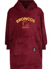 Broncos NRL Youth Oversized Hoodie