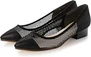 carino(カリーノ) CAWF42007 Women's Pumps, Black, 22.5 cm