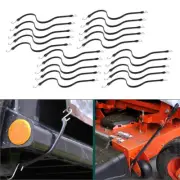 31" Heavy Duty Rubber Tarp Straps Tie Down Bungee Cords With Hooks AU