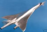 Dassault Supersonic Jet Plane Wood Model Free Shipping