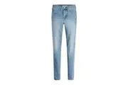 Levis Womens/Ladies Rise Super Skinny Jeans (Light Blue) - UTGT569