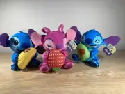 Disney Stitch Small Plush - Bulk Lot (x3) New With Tags