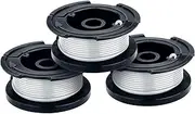 BLACK+DECKER Trimmer Line, 30-Foot, 0.065-Inch, 3-Pack (AF1003ZP)