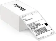 FLYFAY Thermal Shipping Labels,4x6 Fanfold Thermal Labels, Adhesive Shipping Labels, Compatible with Most Thermal Printers (500 Labels, 1 Stack)