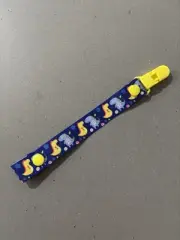Baby Dummy Clips Pacifier Chain Soother Holder Dummie Strap Dinosaur