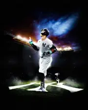 Aaron Judge Blackout Collage New York Yankees 8x10 MLB Baseball Photo