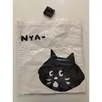 在飛比找蝦皮購物優惠-NYA小黑貓帆布包購物袋