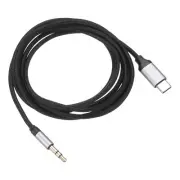 USB C Aux Cable Type C Male to 3.5mm Male Jack Adapter 1M/3.3Ft Gray