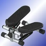 Advwin Mini Stepper Machine,Aerobic Stepper with LCD Display,Resistance Bands Quiet Hydraulic System for Home Office Use